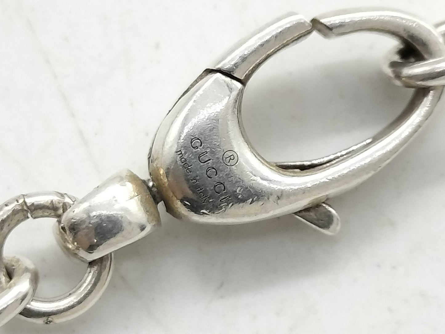 GUCCI Gucci necklace silver necklace