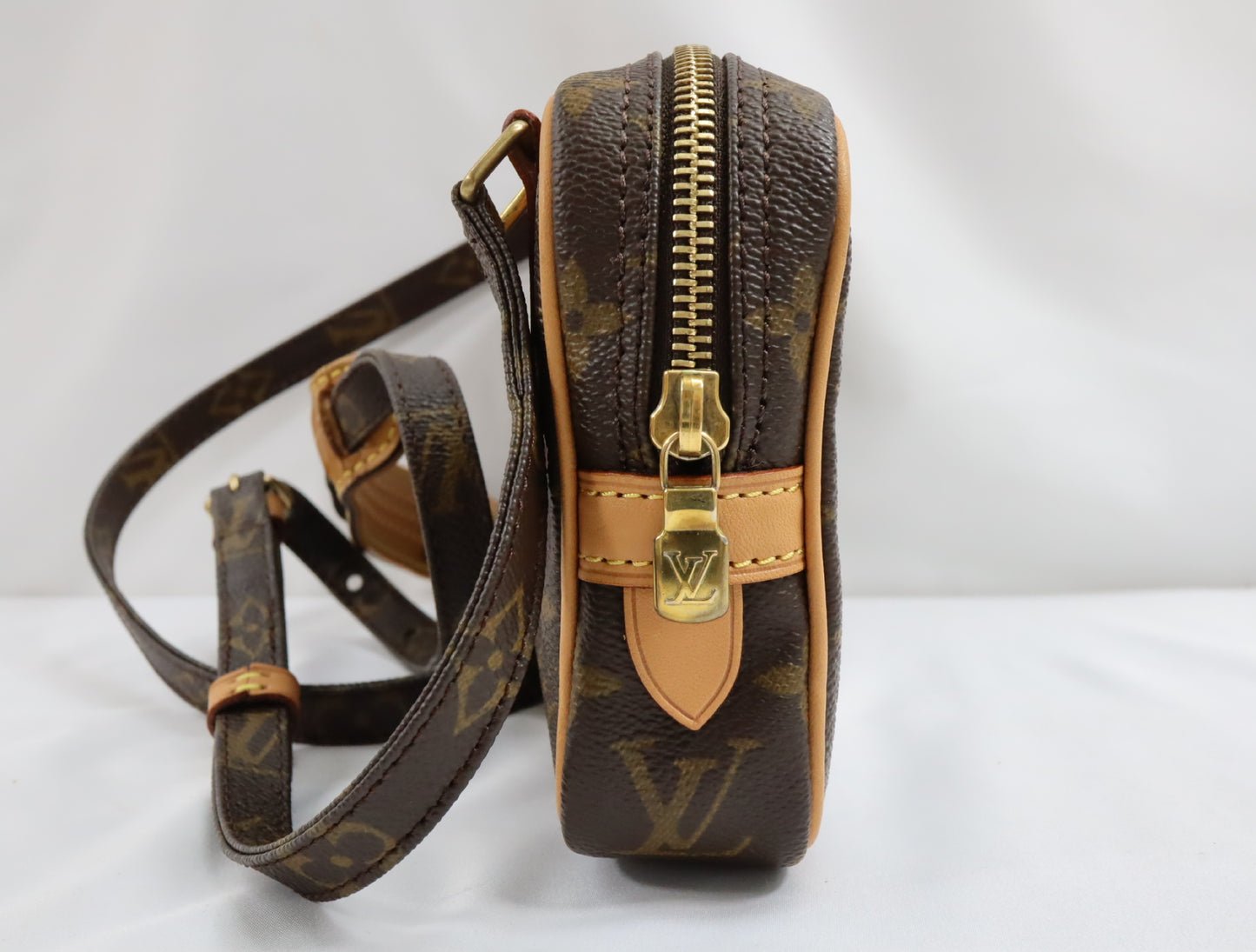 LOUIS VUITTON Monogram LOUIS VUITTON M51828 Monogram Pochette Marly Bandouliere SL0050 Shoulder Bag