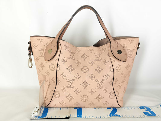 LOUIS VUITTON Mahina Hina PM Monogram Mahina Magnolia M54353 RFID Handbag