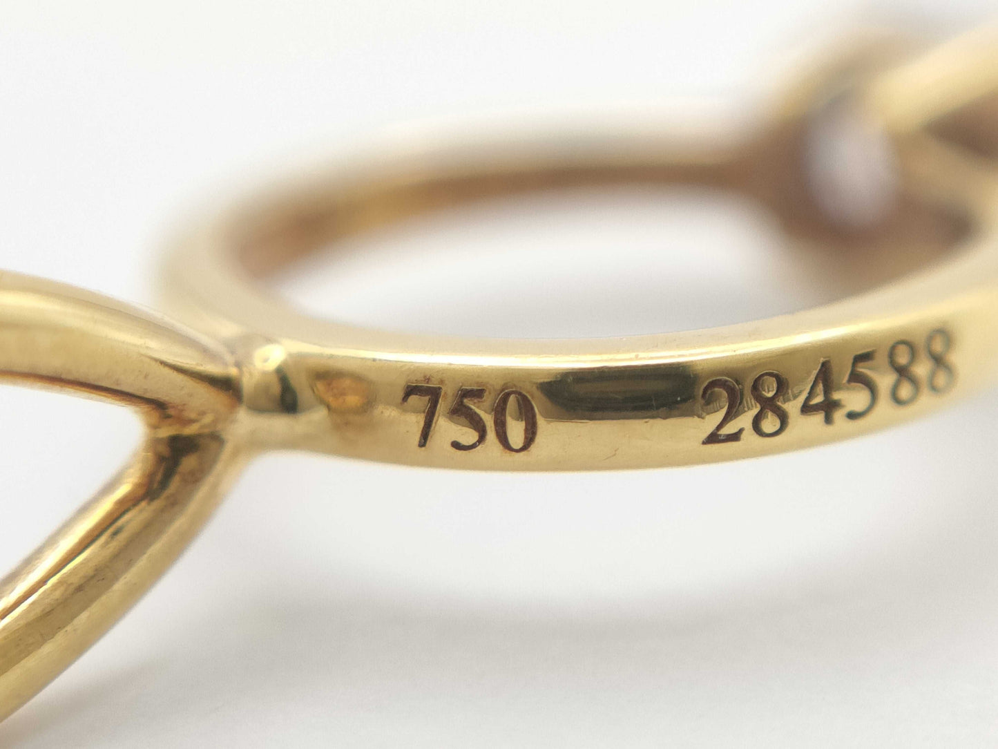 HARRY WINSTON HW 1PD YG 750 1.1g Pendant Top