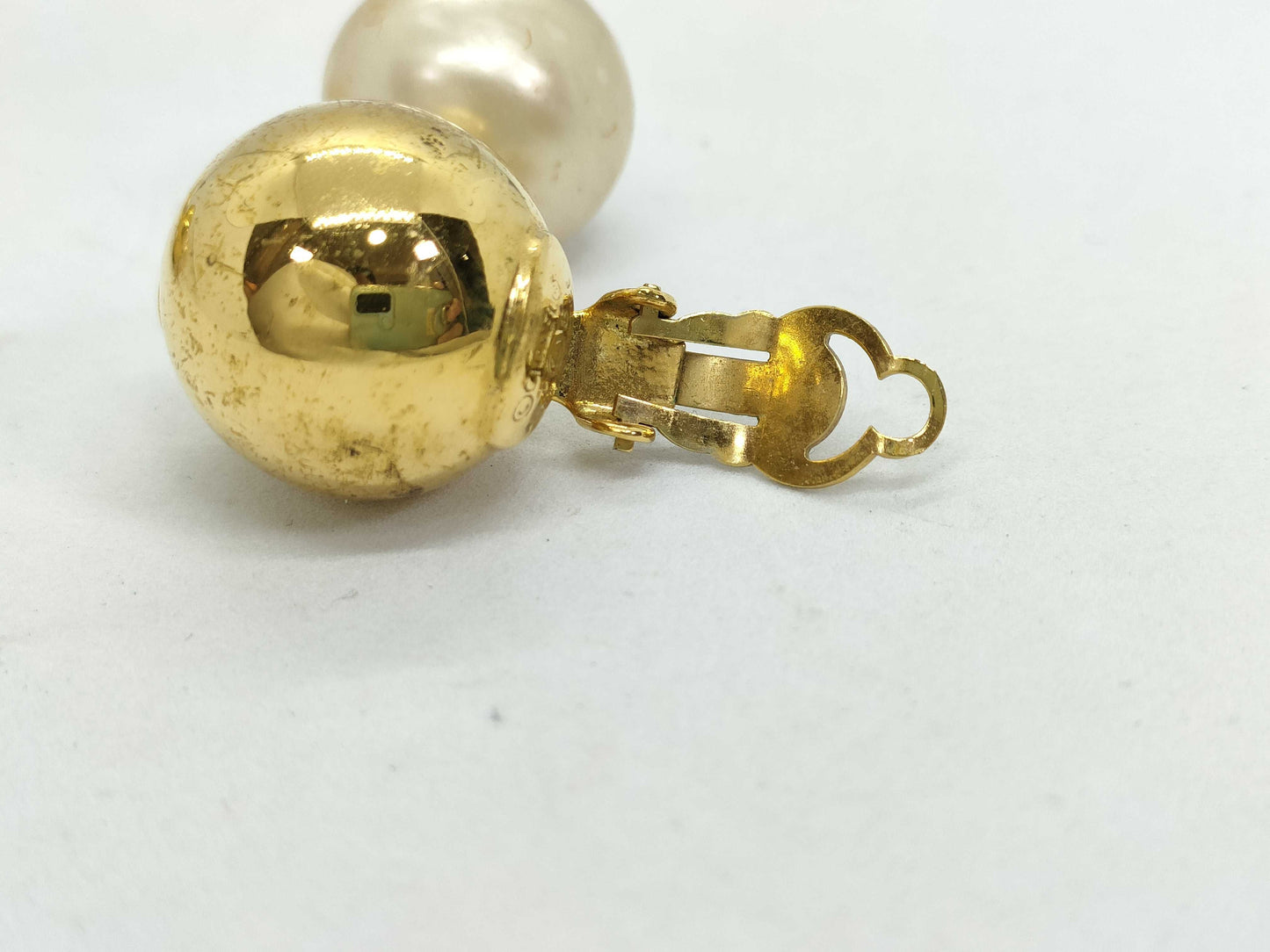 CHANEL Chanel Ball Pearl Earrings 28 Earrings