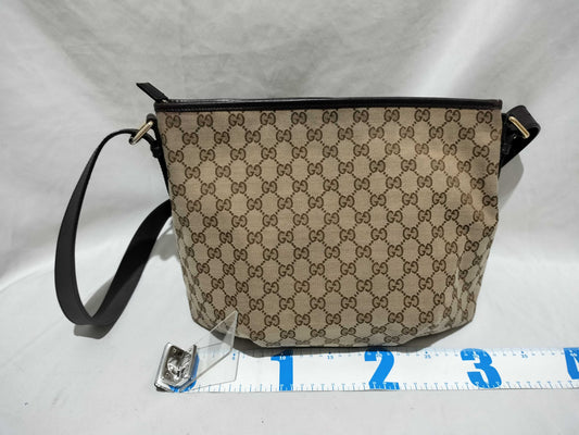 GUCCI GG Canvas Shoulder Bag