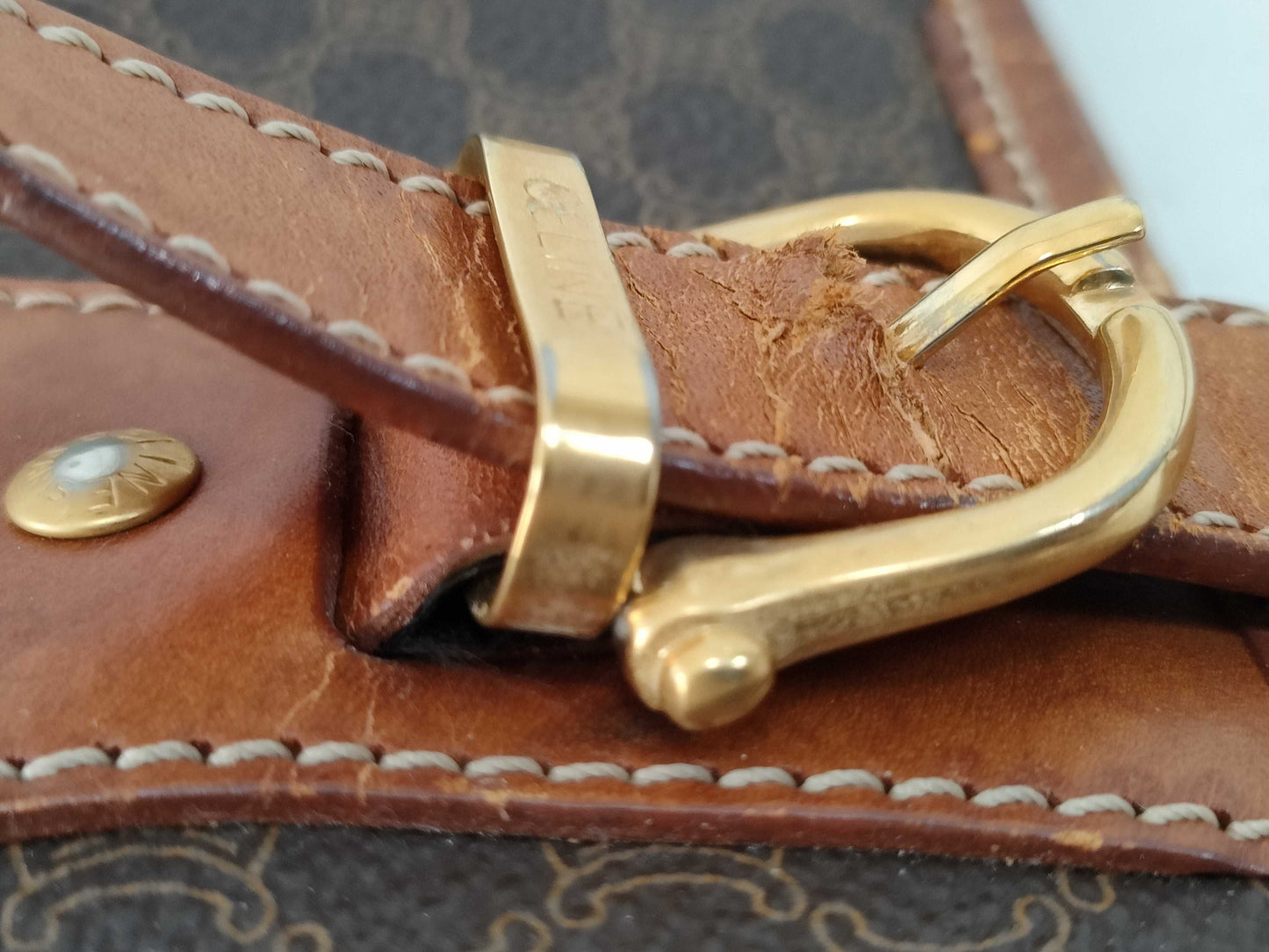 CELINE Macadam Bucket Bag Tote Bag