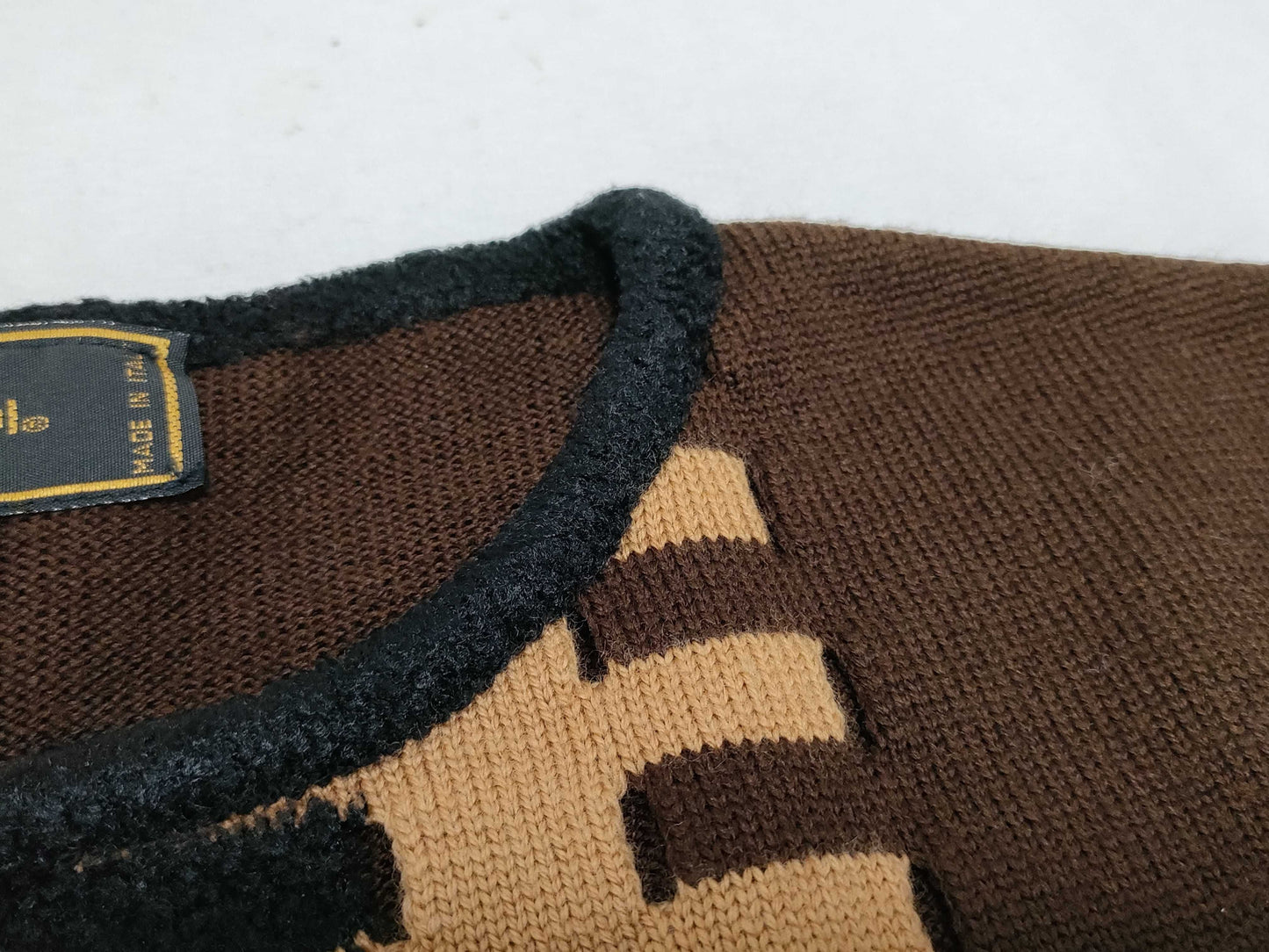 FENDI FENDI long sleeve knit top