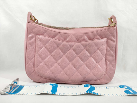 CHANEL CHANEL Matelasse Caviar Skin Chain One-Shoulder Shoulder Bag, No. 8, with Seal