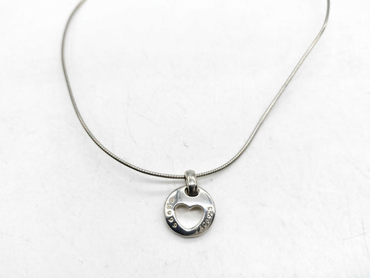 Tiffany & Co. Tiffany Cutout Heart Necklace
