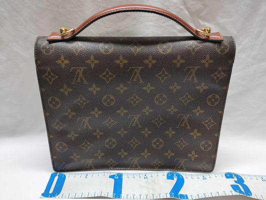 LOUIS VUITTON Monogram Monceau Handbag