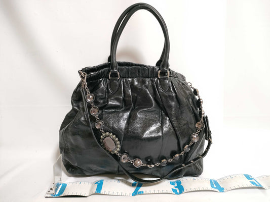 Miu Miu Miu handbag black handbag