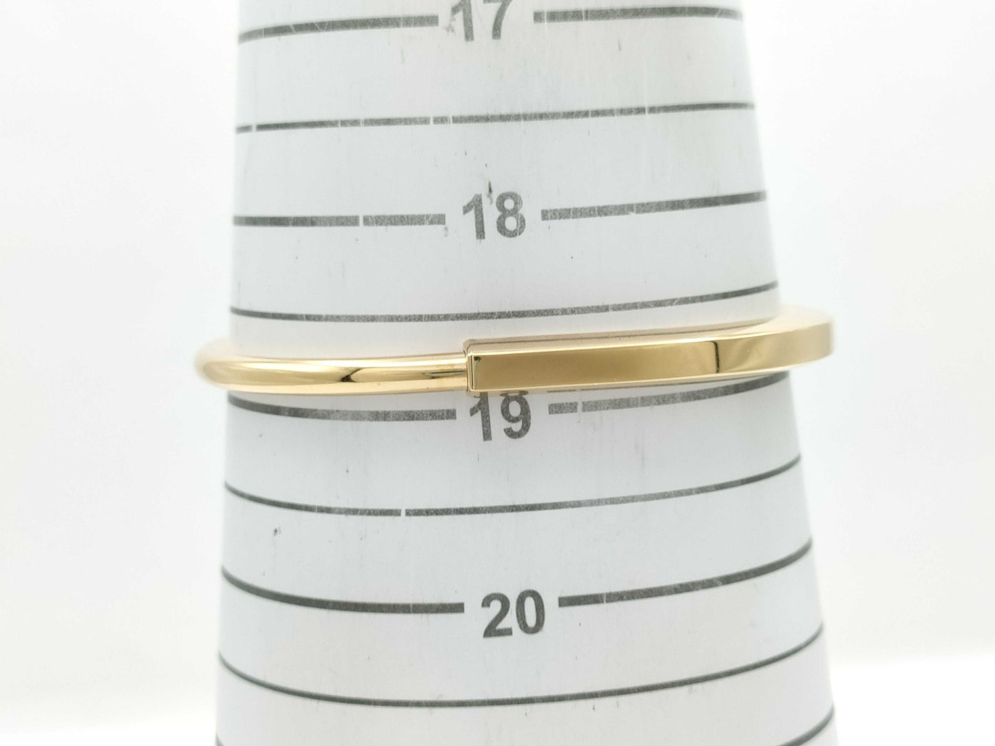 Tiffany & Co. Lock PG Au750 29.7g Bracelet/Bangle