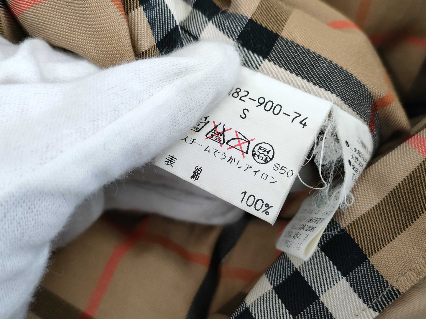 BURBERRY Coat Size S C-TK83 Coat