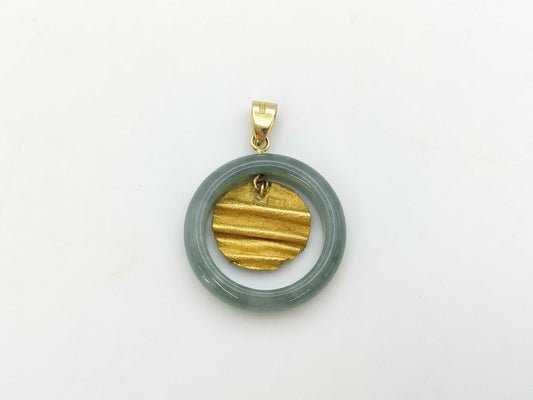 Colored Stone K24/K18 4.3g Pendant Top