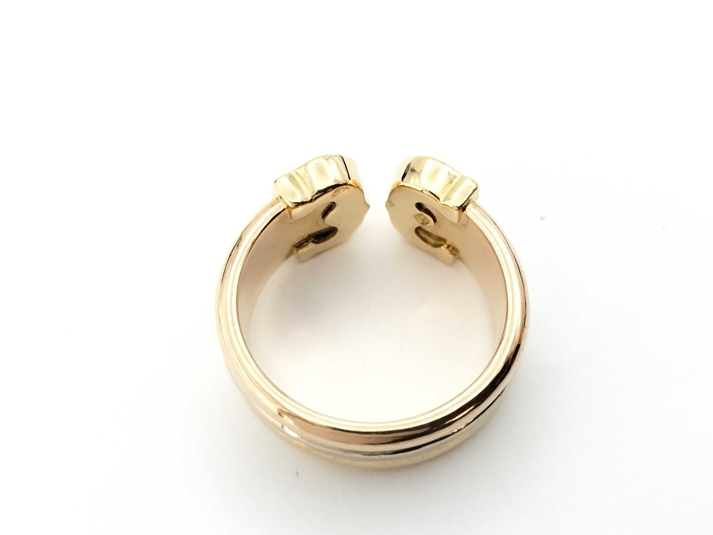 Cartier 2C #50 Diamond Three-Color 750 8.0g Ring