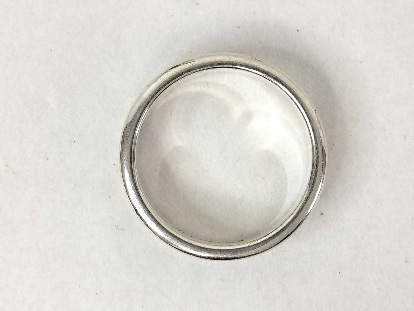 Tiffany & Co. Atlas Tiffany Atlas Ring, SV925, Size 57, 6.0g