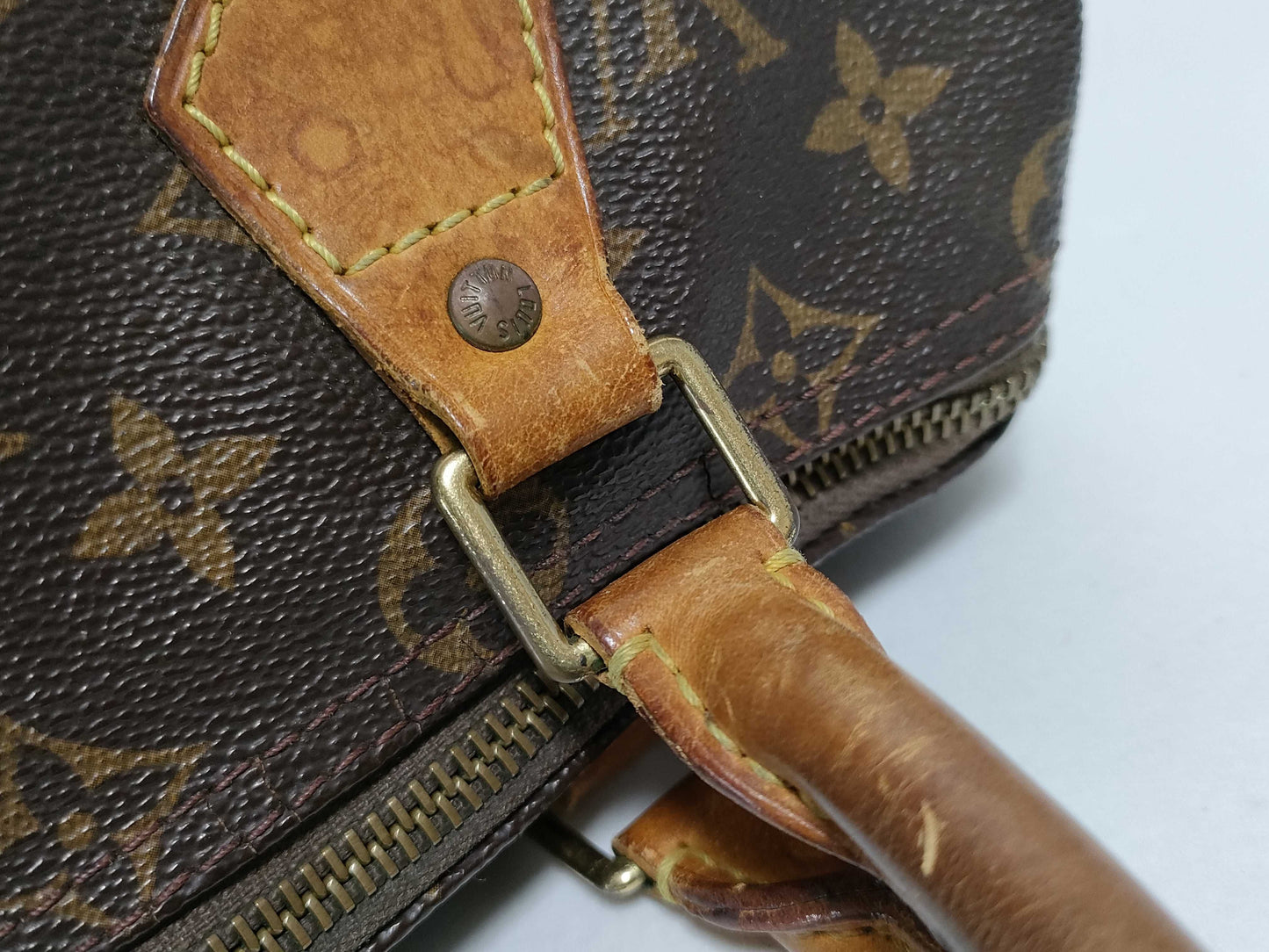 LOUIS VUITTON Monogram LV Monogram Speedy Handbag Handbag