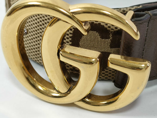 GUCCI Gucci GG Marmont Jumbo GG Belt 400593 Belt