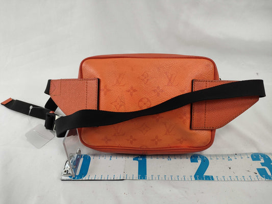LOUIS VUITTON Taiga Rama Bum Bag Orange Body Bag M30430 Waist Bag