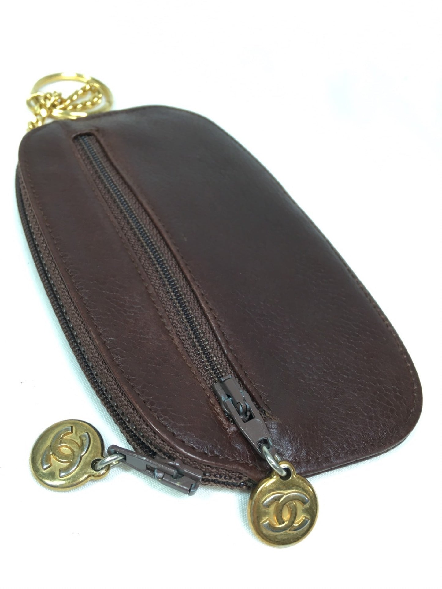 CHANEL Caviar Skin Coin Case