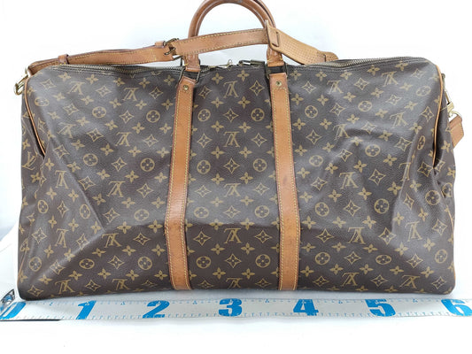 LOUIS VUITTON Monogram LV Keepall Bandouliere 60 Monogram M41412 Boston Bag