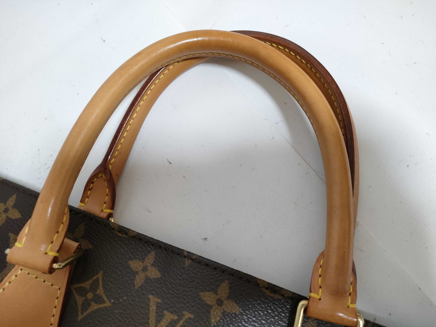LOUIS VUITTON Monogram Sac Plat M51140/MI0050 Tote Bag