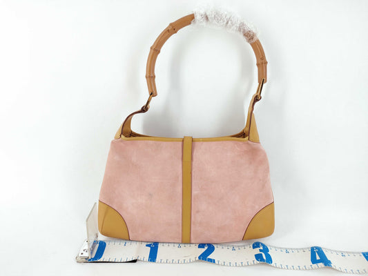 GUCCI GUCCI Suede Handbag Handbag
