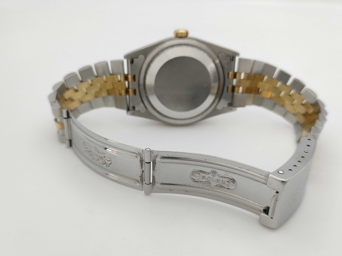 ROLEX Datejust 16233G U386208 Champagne Dial Men's Watch