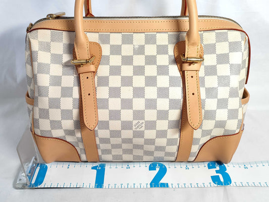 LOUIS VUITTON Damier Azure LOUIS VUITTON Hampstead Handbag