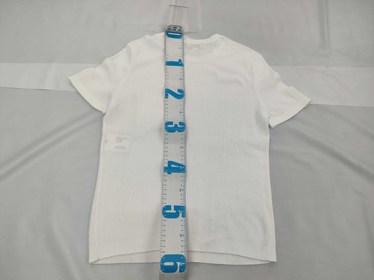 CHANEL CHANEL 2024 Icon Series Summer Knit Short Sleeve T-Shirt Size 40