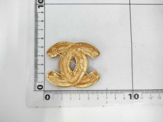 CHANEL Matelasse Coco Mark BR Brooch
