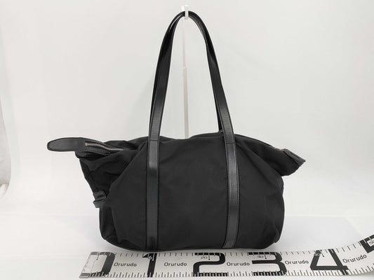 PRADA Prada Tote Bag Nylon Black Tote Bag