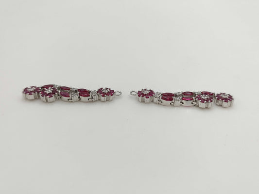 R1.23ct D0.19ct K18WG 6.5g Pendant Top