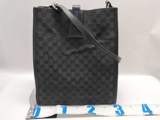 GUCCI GG Canvas GG Canvas Shoulder Bag 109104 Black Shoulder Bag