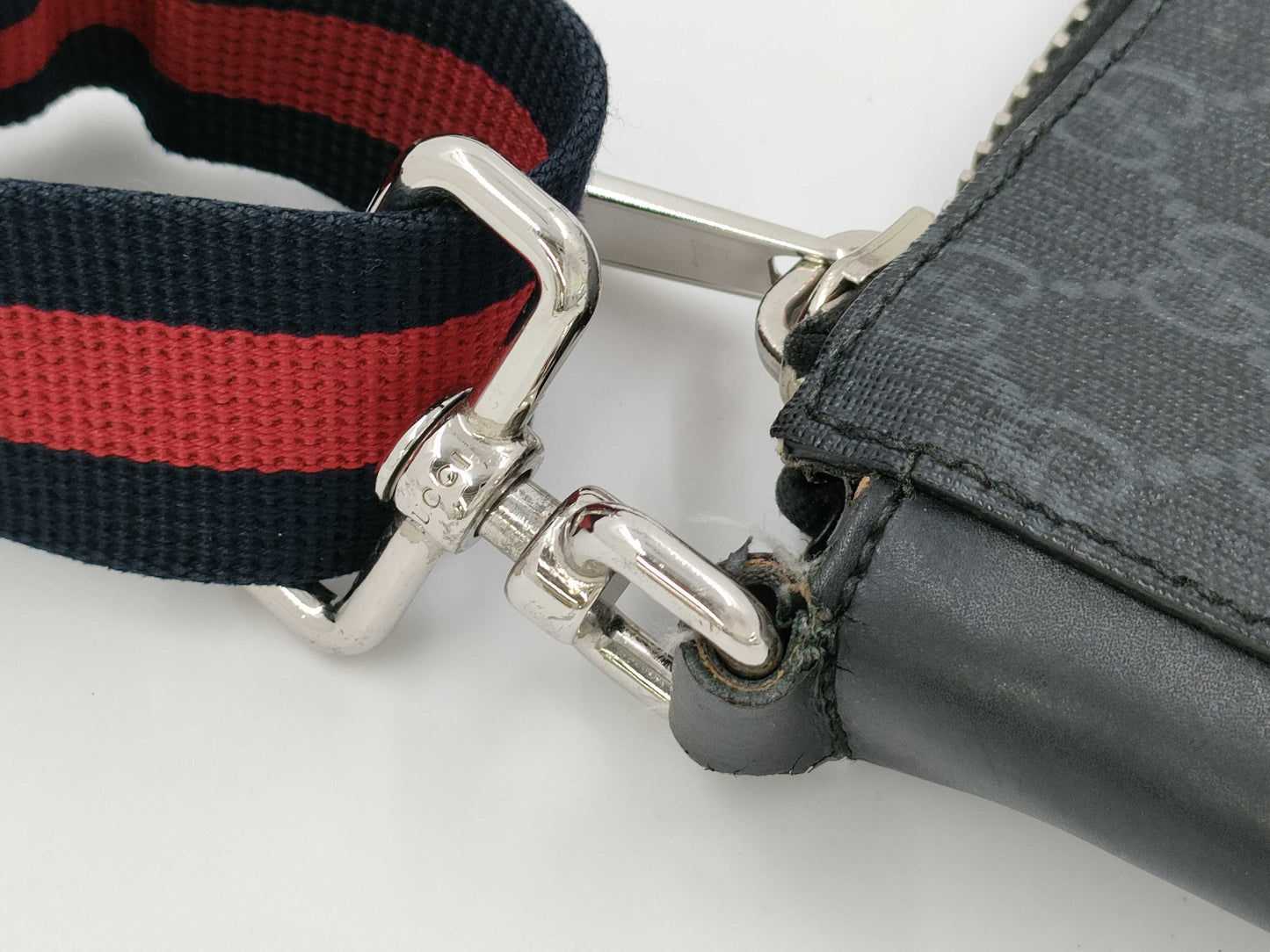 GUCCI 474137 GG Supreme Sherry Line Shoulder Bag