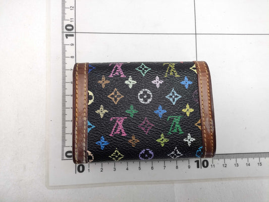 LOUIS VUITTON Monogram Multicolor LOUIS VUITTON Multicolor Porte Monnaie Platter Z6560 Wallet
