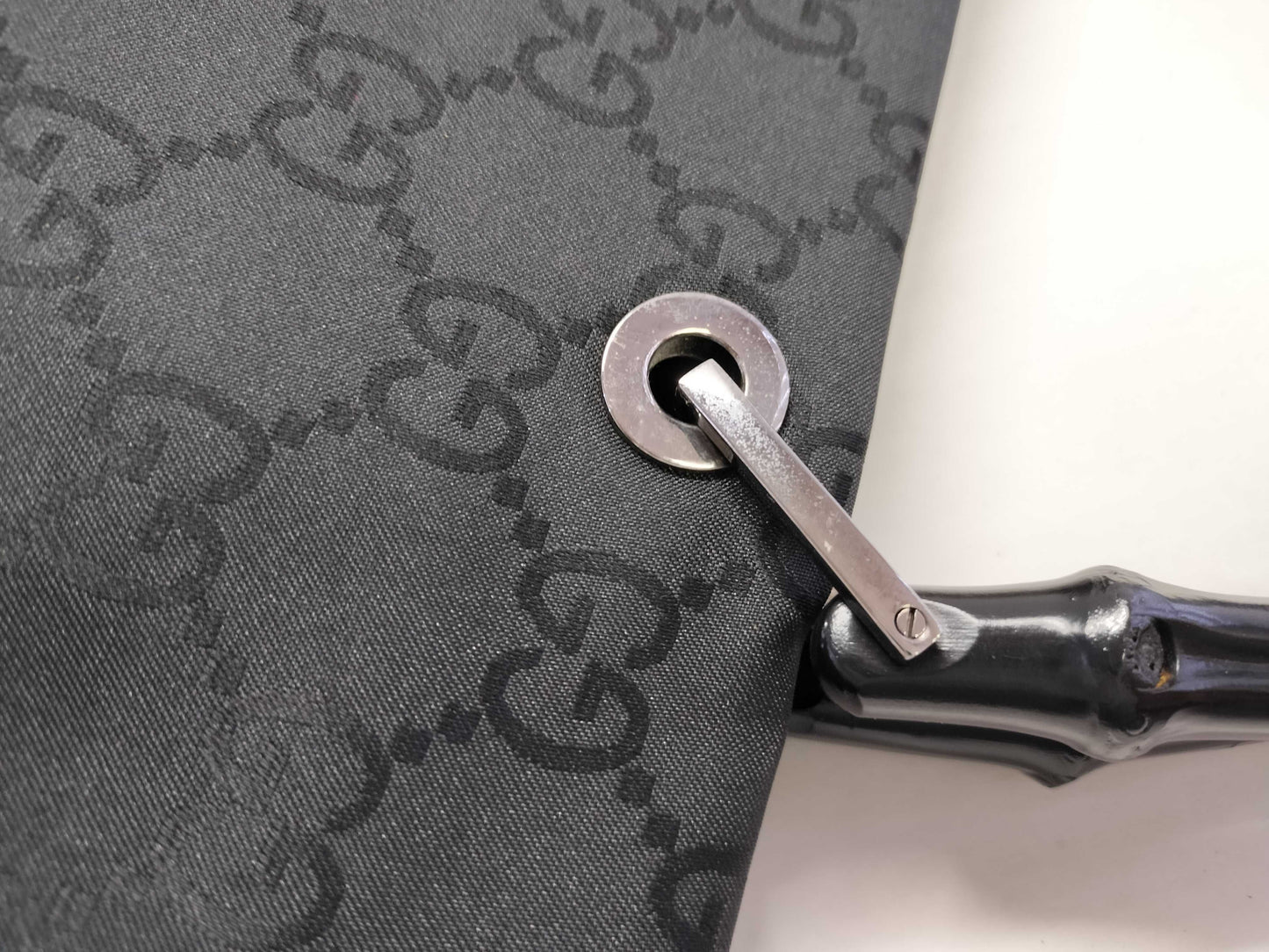 GUCCI Bamboo Gucci Hand Bamboo Tote Bag