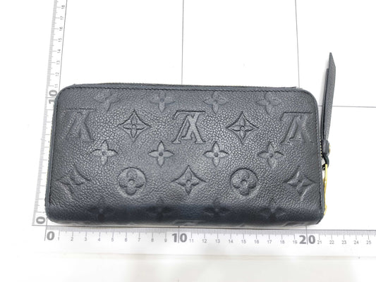 LOUIS VUITTON Monogram Empreinte LV Monogram Empreinte Zippy Wallet