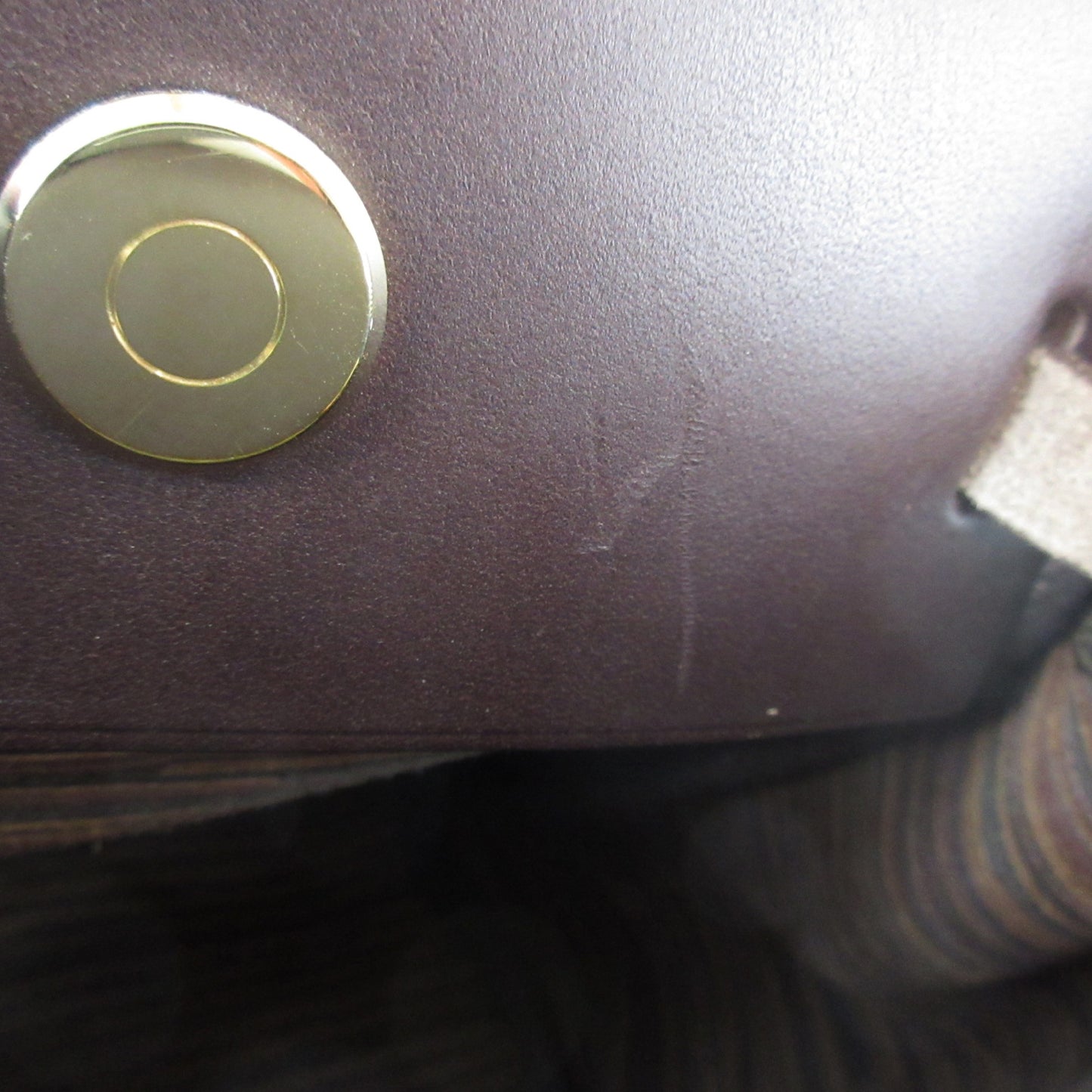 HERMES Cabas PM Handbag with H Stamp, Vibrato Leather, Brown, Gold Hardware, Handbag, Shoulder Bag, Tote Bag