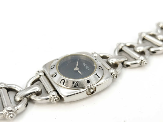 GUCCI 6400L 0089471 Quartz Black Dial Women's Watch