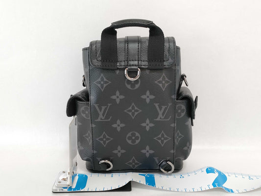 LOUIS VUITTON LV Nano Christopher Eclipse Shoulder Bag
