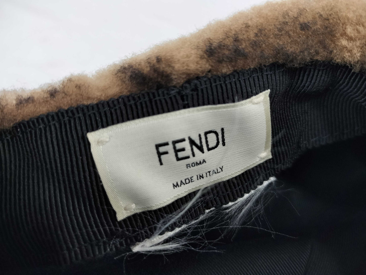 FENDI Zucca pattern Fendi Zucca wool cap, newsboy cap, and other accessories