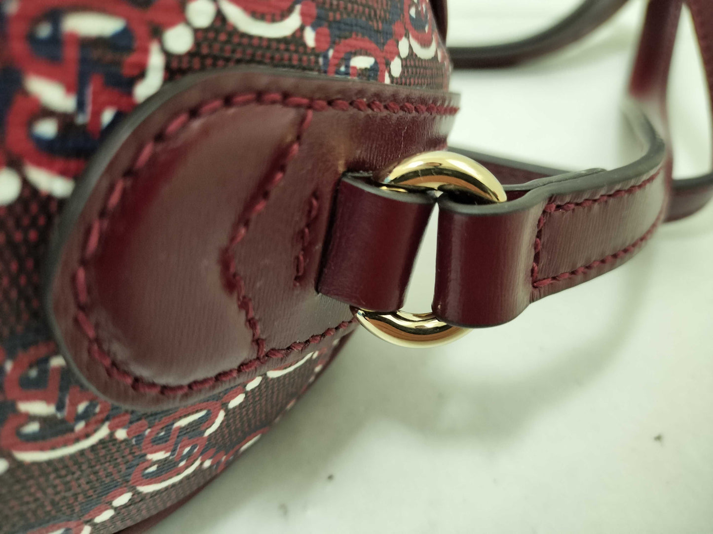 GUCCI GG Shadow Shoulder Bag 796231 Red Shoulder Bag