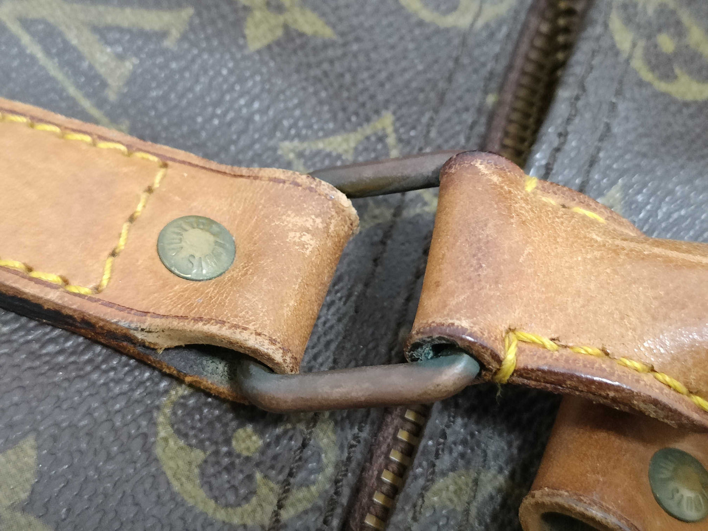 LOUIS VUITTON Monogram Keepall 50 Boston Bag