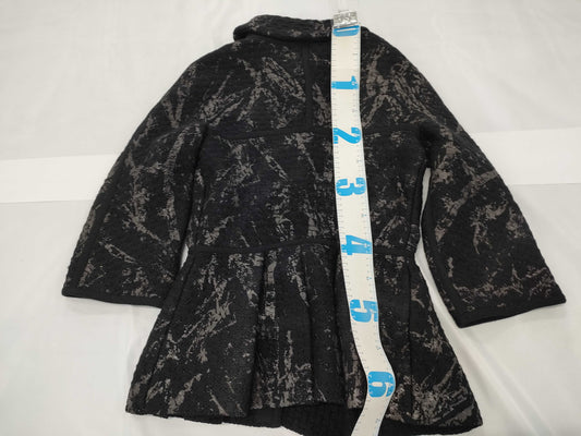 CHANEL P42495 Half Coat Black Size 38 Jacket