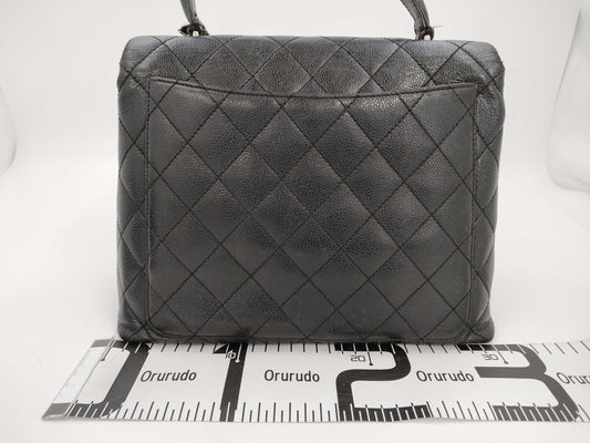 CHANEL Caviar Skin Matelasse Hand Bag