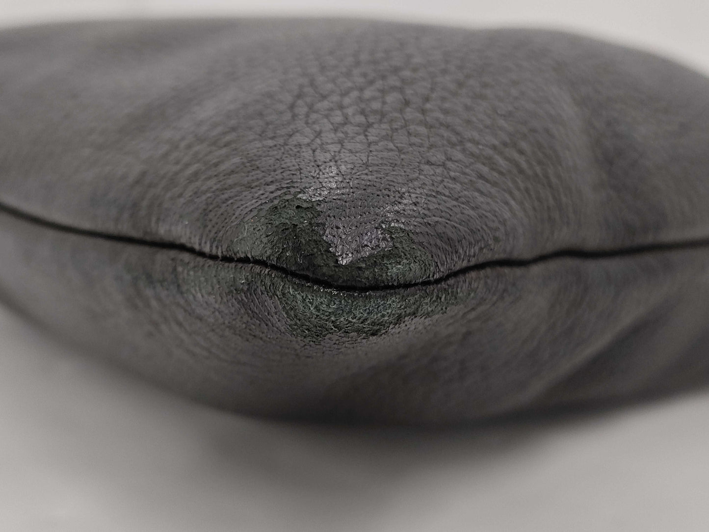 PRADA VA0693 Leather Shoulder Bag Black Shoulder Bag