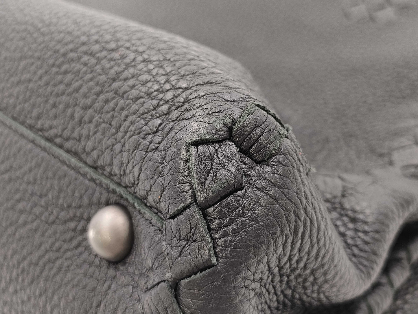 BOTTEGA VENETA Leather Intrecciato Shoulder Bag, Black