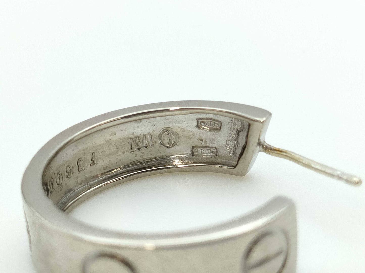 Cartier Love WG 750 9.3g Earrings