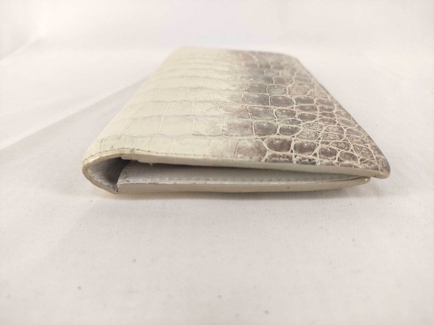 LOUIS VUITTON Crocodile Sahara Himalaya Portefeuille Plaza Long Wallet N99837 RFID Enabled Wallet