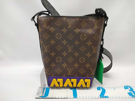 LOUIS VUITTON LV Messenger Rubber Shoulder Bag