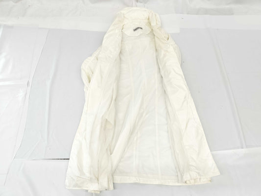 ISSEY MIYAKE 2002SS Parachute Coat Hooded White Size 2 Coat