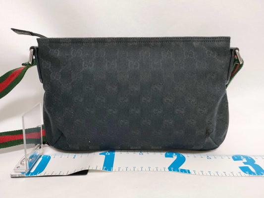 GUCCI Gucci GG Canvas Sherry Line Shoulder Bag